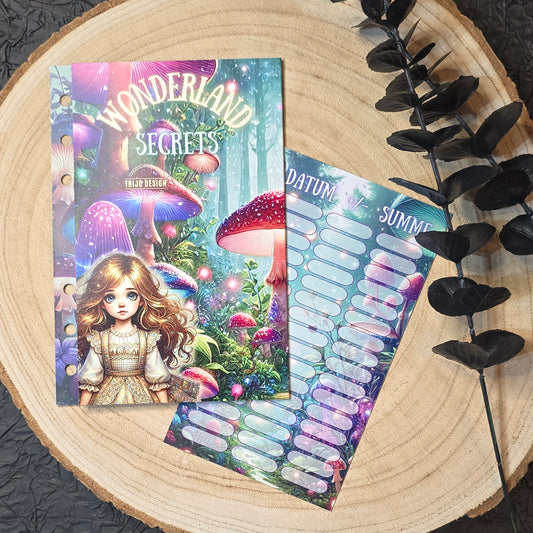 Wonderland Secrets Klappkarte A6