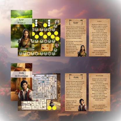 Challengers in Elvetal Spielset A6