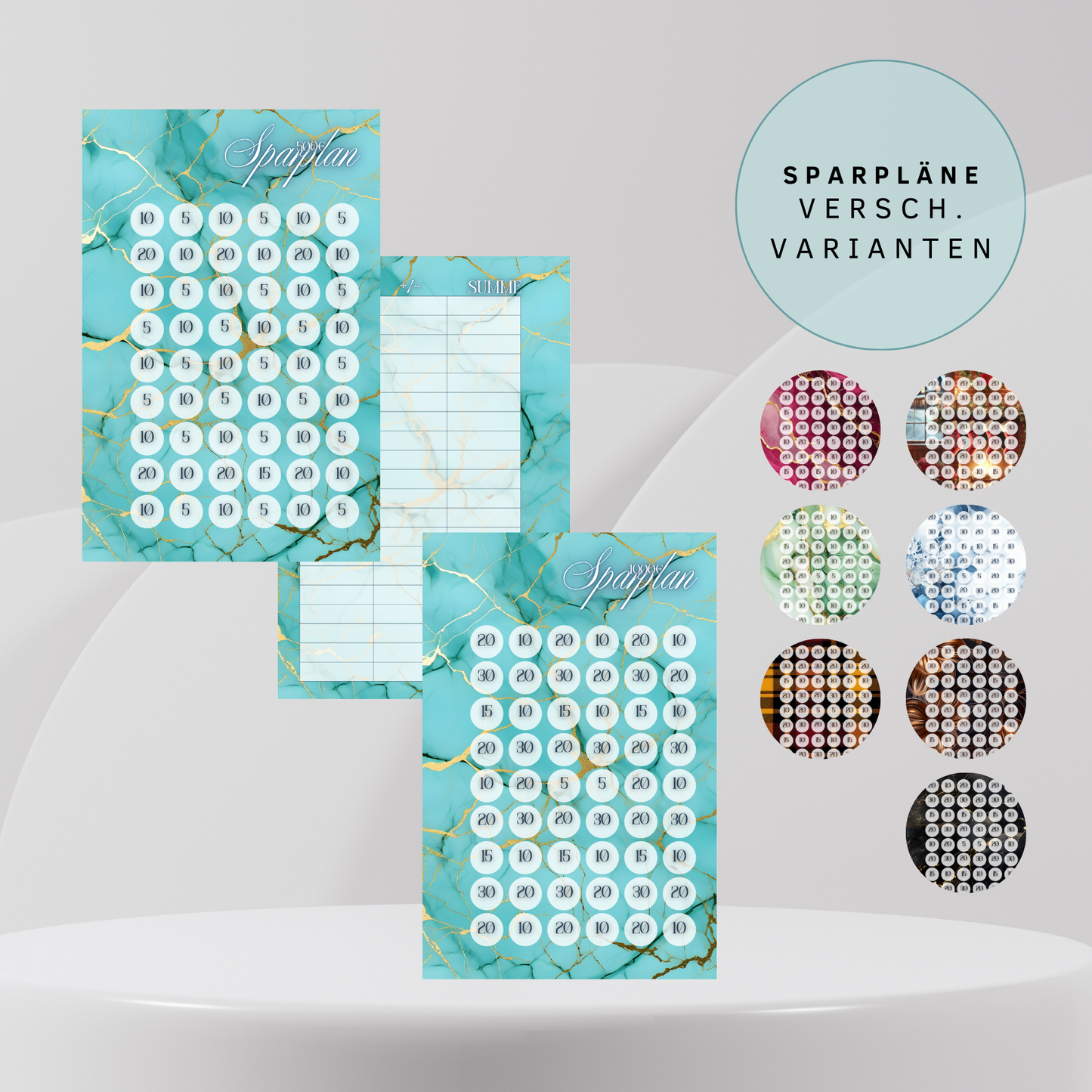 Sparplan versch. Varianten A6