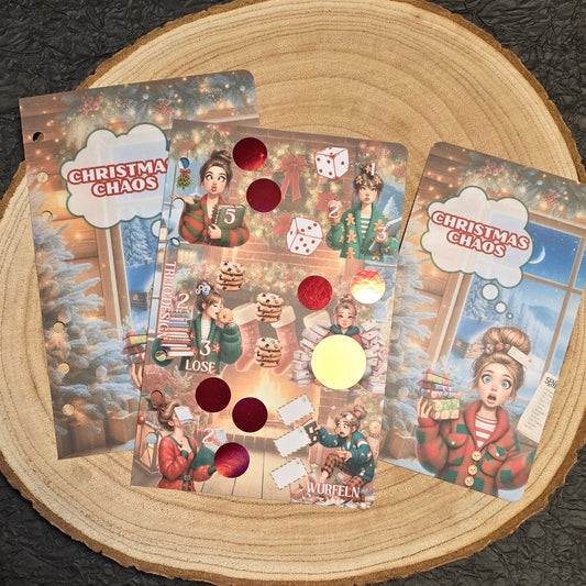 Christmas Chaos Mini-Jahreschallenge A6 Mix-Challenge
